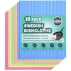 METUUTER 10 Packs Swedish Dishcloths for Kitchen, Reusable Kitchen Dishcloths