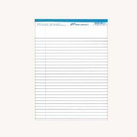 Hilroy HLR54130 Micro Perforated Business Pads-50 Sheets-Printed-8.5" (215.9 Mm) x11.8" (298.5 Mm)-White Paper-1Each