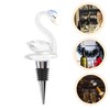 LABRIMP Wine Stopper Decorative Swan Shape for Wedding Festival and