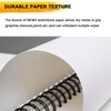 MEMX Poly Cover Sketch Book, 5.5”X8.5” 100 Pages (110gsm), Spiral