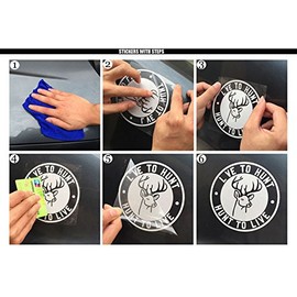 greestick Sticker Skull 10.5 x 15 cm Silver by Sticker Mexican Biker Skull Decal Vinyl