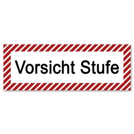 Pack of 5 Caution Level Stickers Warning Warning Signs Warning Sign Safety Sign