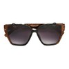 Betsey Johnson Women's Soul Shine Sunglasses, leopard