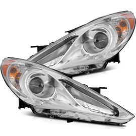 ECCPP Headlight Assembly for Hyundai Sonata 2011,for Hyundai Sonata 2012,for Hyundai Sonata 2013,for Hyundai Sonata 2014 Driver and Passenger Side Headlamps