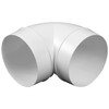Manifold/Arc for Ventilation, PVC, ø150mm, (323)