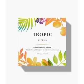 Tropic Skincare Ltd. CLEANSING BODY PEBBLE, Citrus