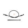 Hurricane HB7M050SB SURE SYSTEM LINE Stainless Steel Hose, Black, M