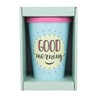 Depesche 2180.018 To-Go Plastic Cup with Saying 350 ml Reusable