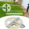 Clothes Hanging Strap Pulley, Clothesline Pulley Weather Resistant 5 Inch