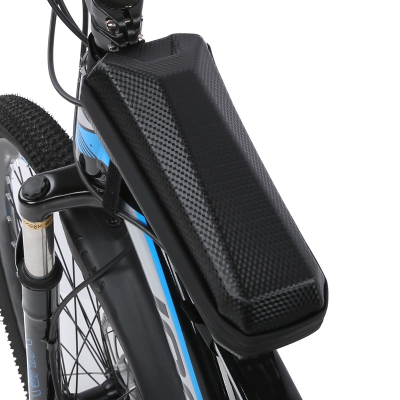 Bicycle Front Frame Bag Waterproof Hard Shell Bike Top Tube