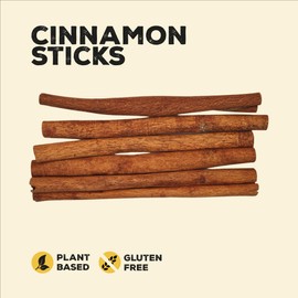 Nature Kitchen Cinnamon Sticks 6 Inch 250G Large Bag Of Seasoning Spices And Herbs. Gluten-Free and Vegan, Everyday Cooking Blends For Marinades, Sauces, Frying, Baking Or Grilling