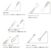 Acne Needle, Stainless Steel, Double Headed Needle, Blackhead Remover Square