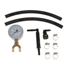 Zhuodingsen Oil Pressure Tester Pressure Gauge Kit - Oil Pressure Tester - Petrol Oil Injection Pump - Universal Type for Most Car Models with Petrol Engines