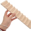 Healifty 1:12 Doll's House Stairs Miniature Wooden Stairs Dollhouse Furniture