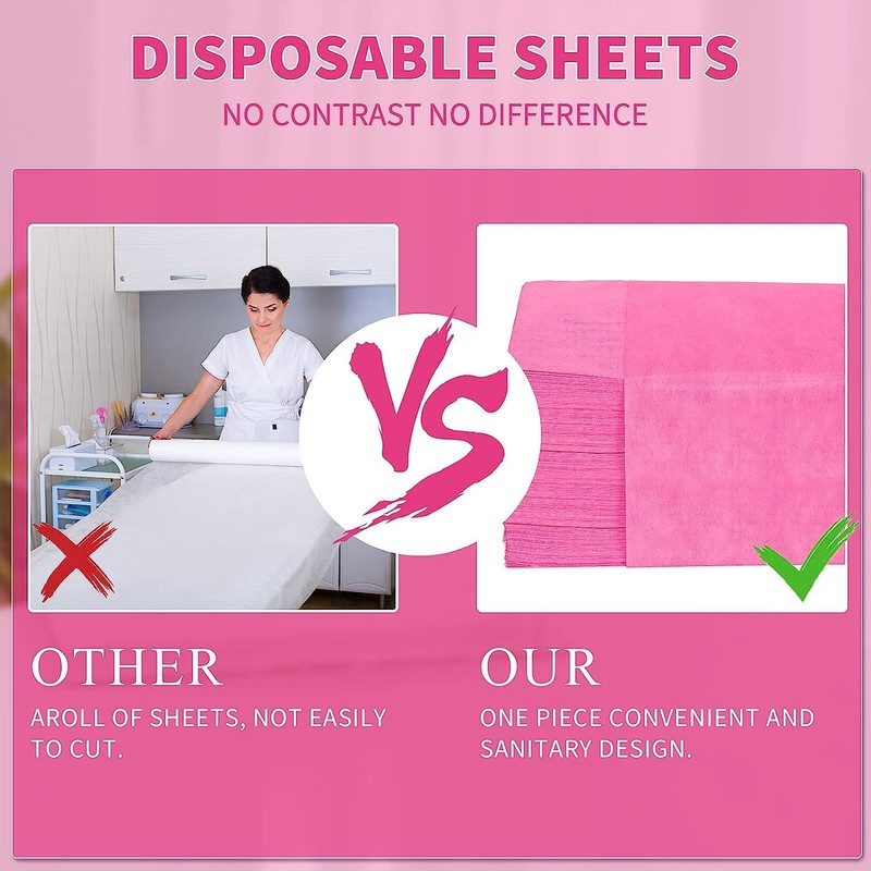 YIDUHAO Disposable Bed Sheets,Bed Cover Spa Massage Table Sheet Waterproof
