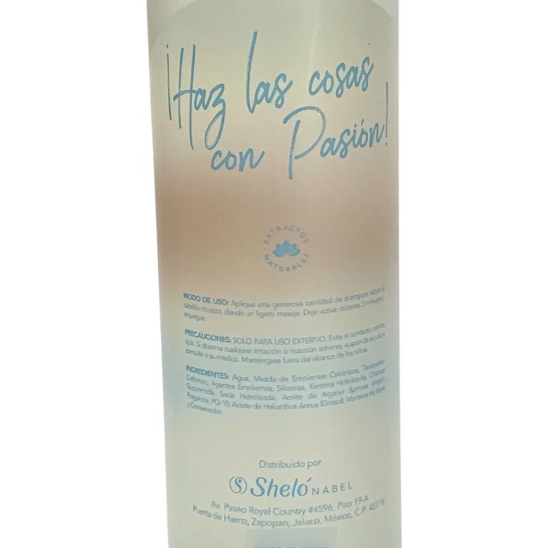 Shampoo Argan Shelo Nabel 530ml Piezas