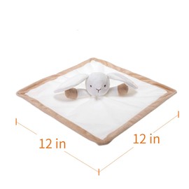 Apricot Lamb - Schlaf-gut Rabbit Comforter Plush Comfort Cuddly Toy for Babies - Soft & Washable - Rabbit 33 cm