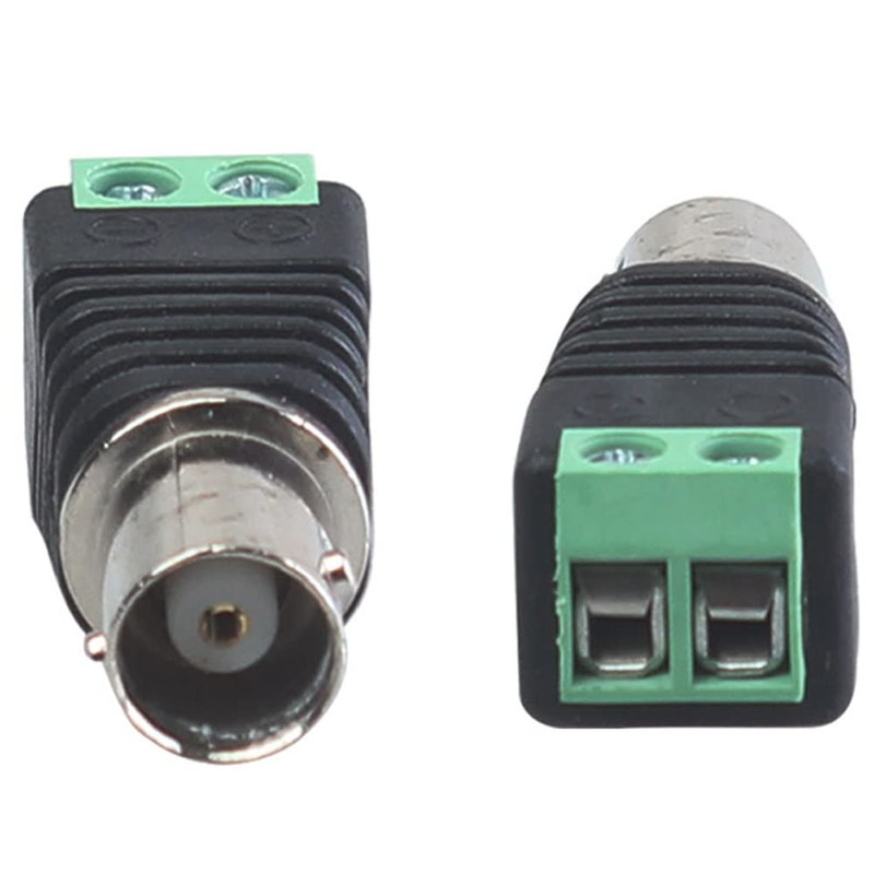 Greluma BNC Female Balun Plug and Camera Connection Adapter for
