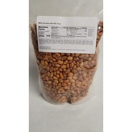 Barbecue Soy Nuts Roasted Seasoned 1 Pound Bag