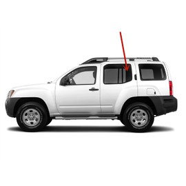 Driver Left Side Rear Vent Glass Vent Window Compatible with Nissan Xterra 2005-2015 4 Door Models
