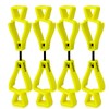 BOZZYS Glove Clips For Work Glove Holders,4 Pack Yellow Grabber