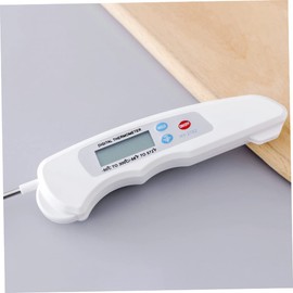 Ciieeo Folding Digital Meat Thermometer Waterproof Probe Accurate Kitchen Food Temperature Measurer for Cooking BBQ and Baking