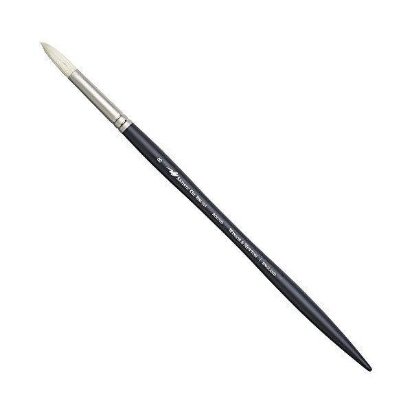 Winsor & Newton Artists' Oil Brush - Round (Long Handle)