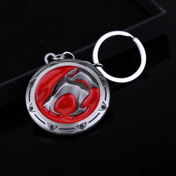 Unbranded ThunderCats Lion-O Sword of Omens Lionel Logo Metal Keychain