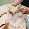 CARTONIC 3D Puzzle Set - Corgi Dog Model Recycled Cardboard