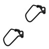BESPORTBLE 2pcs Universal Rear Derailleur Chain Guard Protector for Mountain