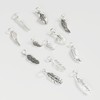 SUGARKITTEN LONDON 925 Sterling Silver Feather Angel Leaf Wing Charm