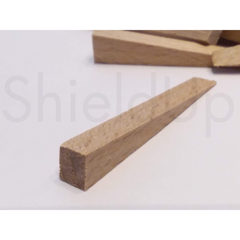 ShieldUp Small Wooden Tile Wedges | Hardwood Spacers or Shims