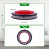 Neutop Dust Bin Top Fixed Sealing Ring Replacement Compatible with