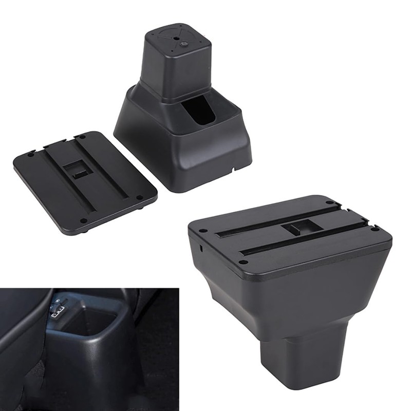 AULPHIKE Compatible with Nissan Versa Armrest 2020-2024 Car Center Console