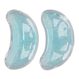 Paquete de Hielo de Gel, Almohadillas de Enfriamiento Reutilizables para los Ojos y Parches Debajo de los Ojos, Almohadilla de Gel de Compresa Fría y 