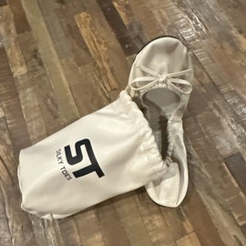 Silky Toes Women's Foldable Travel Flat Nude Small Ballet Style Shoes