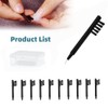 Pack of 10 Cleaning Brush for Hearing Aids, Nylon Hearing