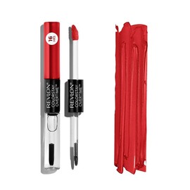 Labial Líquido Revlon ColorStay Overtime Lipcolor tono 040 Forever Scarlet