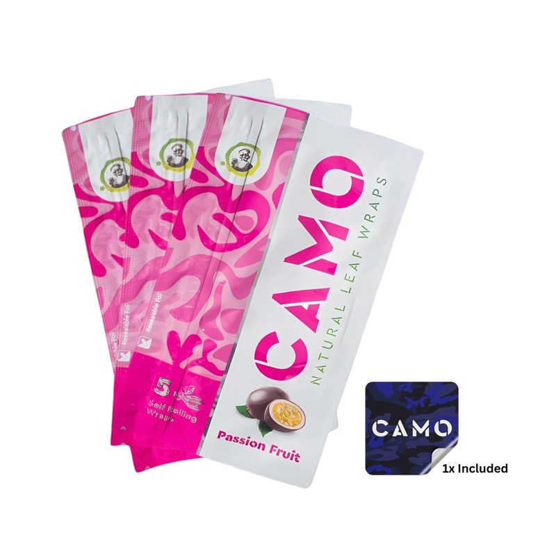 Afghan Natural Leaf Camo Wraps - Offical Camo Cones sticker