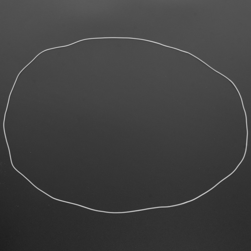 Turntable Belt Professional Replacement Transparent Record Player Rubber Belt for