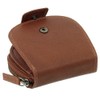 70537 Luxury Leather Women's Purse with Zip 11.5 cm Various