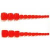 Ruby Red Press-on Toenails - 24 Pieces - Artificial Nail