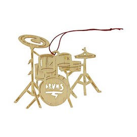 mugesh Pendant Drum Kit Poplar Wood - Great Gift for Musicians