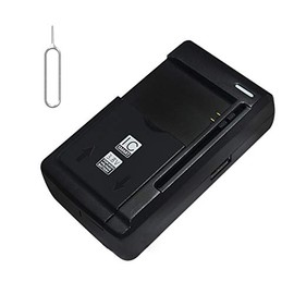 Universal External Multi Function Dock Home Wall Battery Charger Compatible with Motorola Moto E4 XT1768 Cellphone with Additional Valueable Accessory (See Picture)