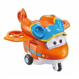 Super Wings EU750030 Bots, Sunny Character Transforming Toys for 3 4 5 6 7 Years Old Boys Girls, Orange, 2 Inches