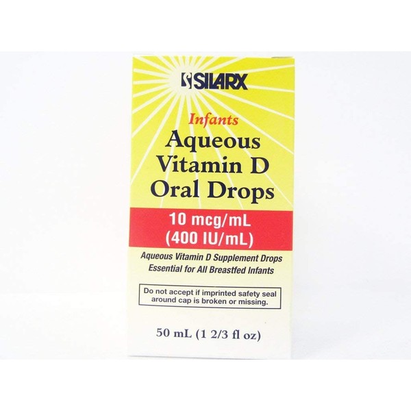 Silarx Aqueous Vitamin D Oral Drops 50ml by Silarx