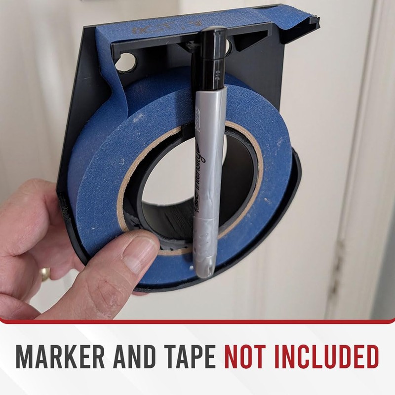 Engenuit USA Made NoteTaper - Wall-Mounted Tape Dispenser for Effortless