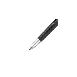 rOtring 300 - Lápiz mecánico | 2,0 mm | Recargable con sacapuntas debajo de la tapa | Negro | 1 unidad
