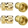 Hydrogarden Garden Hose Fitting Set,Universal Kitchen Mixer Tap Hose Connector