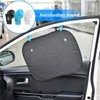 2Pcs Suction Cup Card Bill Clip, Car Sun Shade Window